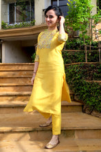 Load image into Gallery viewer, The Canary Yellow Kurta
