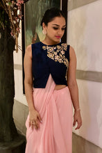 Load image into Gallery viewer, The Taffy Pink Saree
